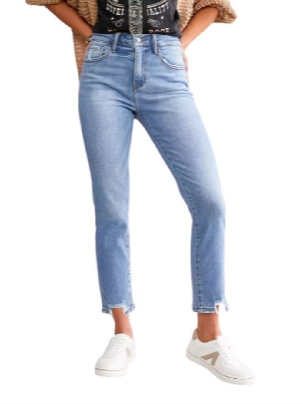 Willow & Root The Mom Jean High-Rise Denim